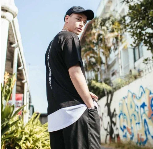 Viishow Cotton T-shirt for Men | Fashionable Summer Short Sleeve Tee USA - MegaMart USA