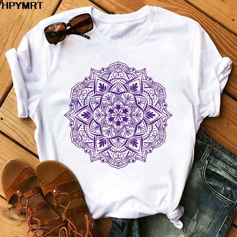 Printed T-shirt for Women | Stylish & Comfortable Tee for USA - MegaMart USA