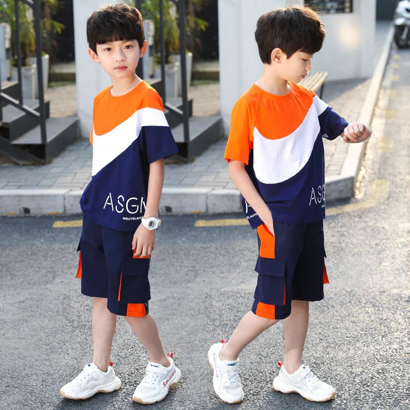 Korean Style Two-Piece T-shirt for Men | Stylish & Trendy Summer Tee for USA - MegaMart USA