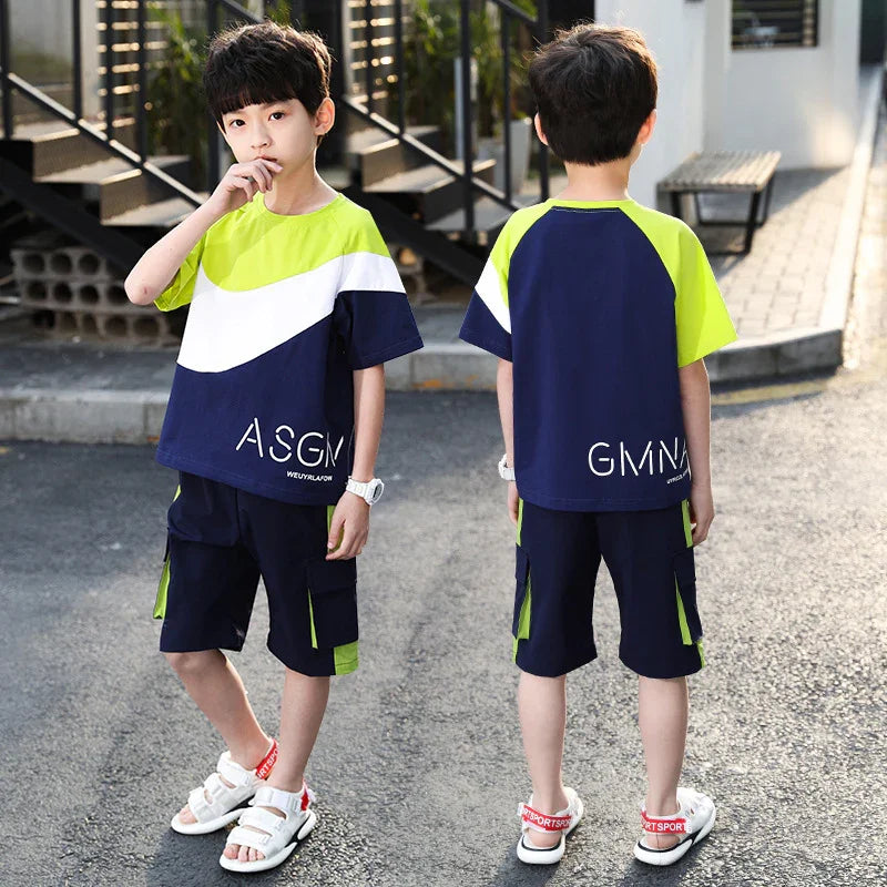 Korean Style Two-Piece T-shirt for Men | Stylish & Trendy Summer Tee for USA - MegaMart USA