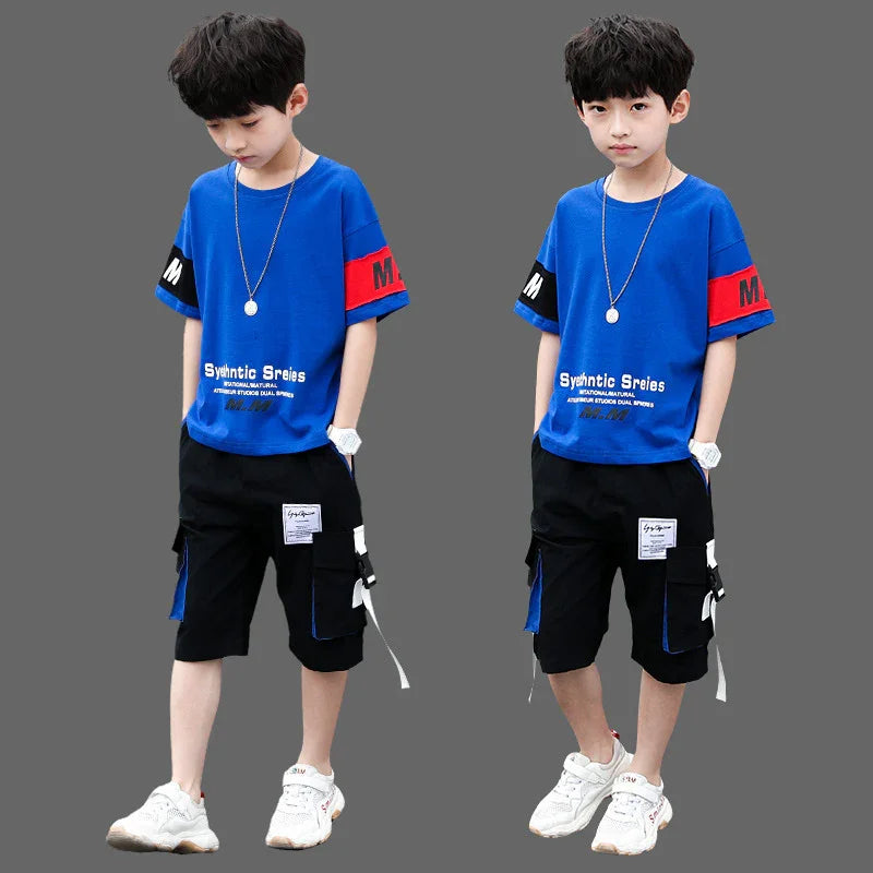 Korean Style Two-Piece T-shirt for Men | Stylish & Trendy Summer Tee for USA - MegaMart USA