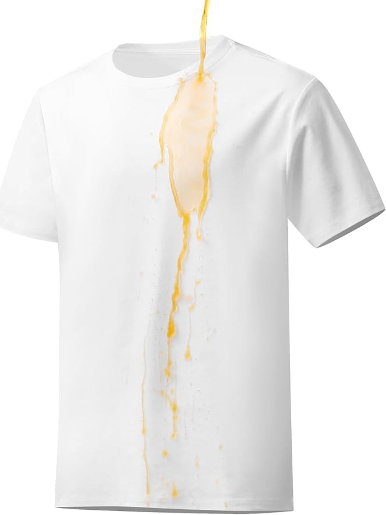 Men’s Basic Crewneck Tee | Water-Repellent Cotton Polyester T-Shirt - MegaMart USA
