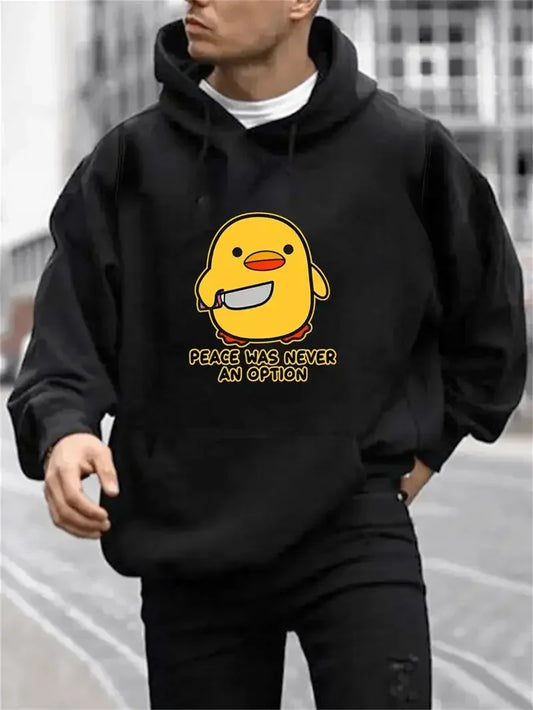Yellow Duck T-shirt for Men | Funny & Trendy Long Sleeve Tee USA - MegaMart USA