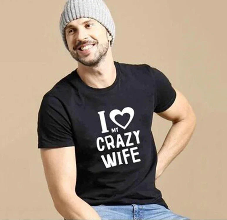 European And American Couples Short-sleeved T-shirts For Men And Women - MegaMart USA