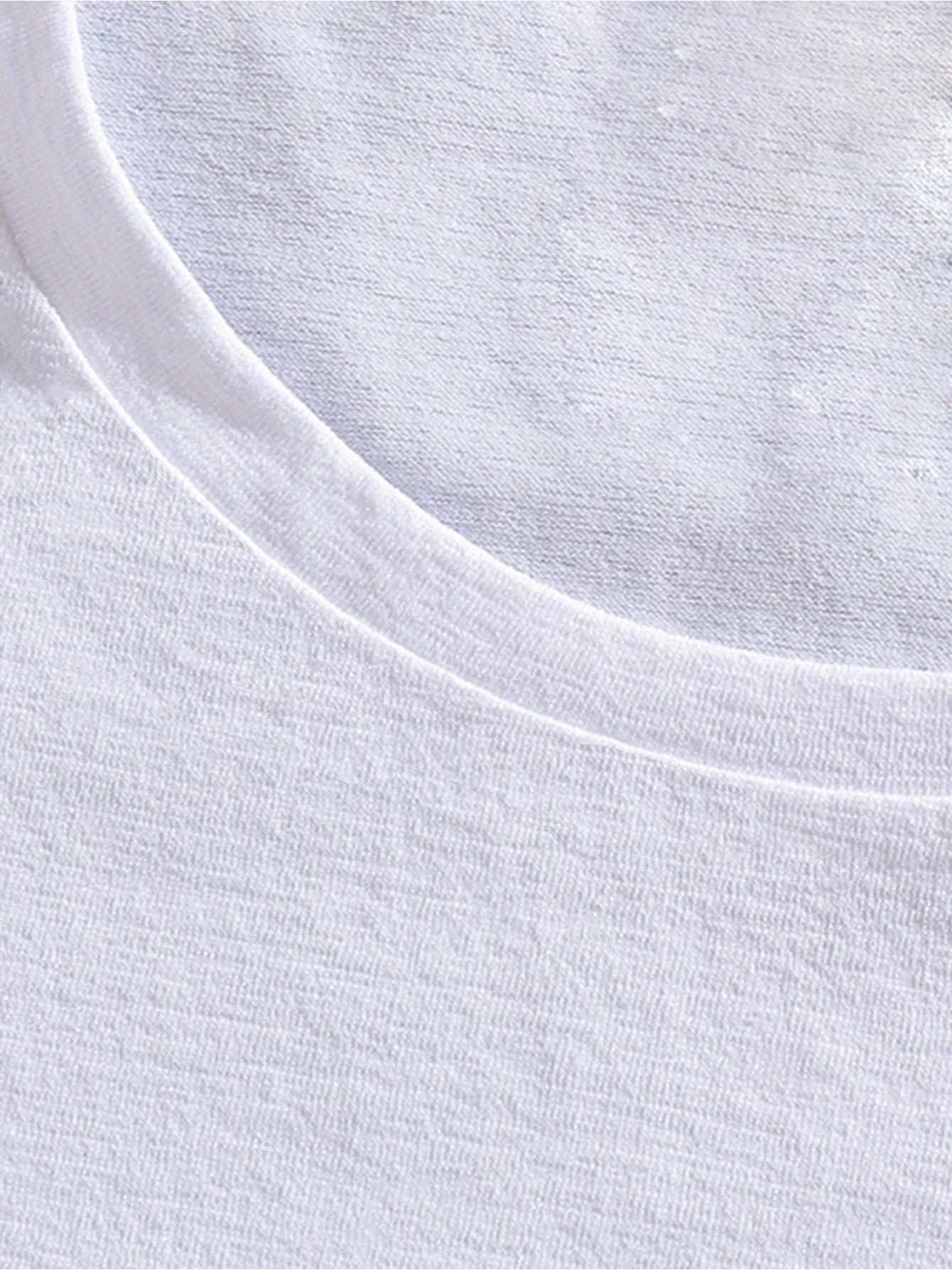 Trendy White T-shirt for Men | Casual Summer Streetwear Hiphop Tee USA - MegaMart USA
