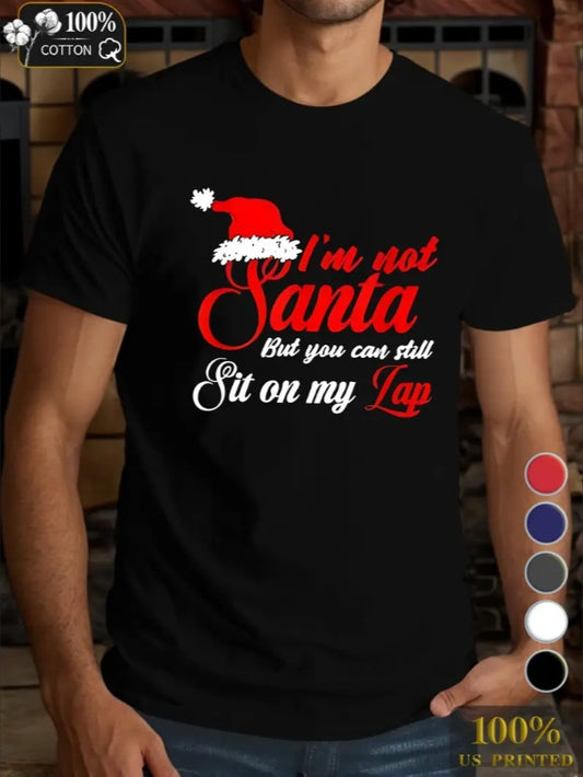 Christmas Men's T-shirt | Comfort Fit Holiday Tee for USA - MegaMart USA